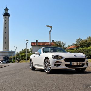 Photo essai route Fiat 124 Spider (2016)