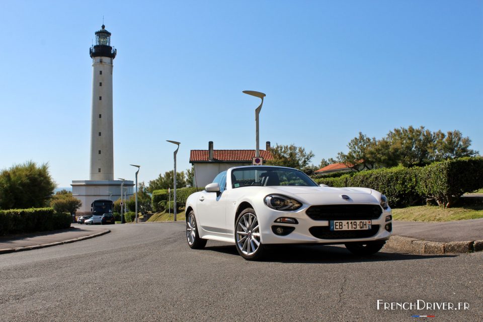 Photo essai route Fiat 124 Spider (2016)