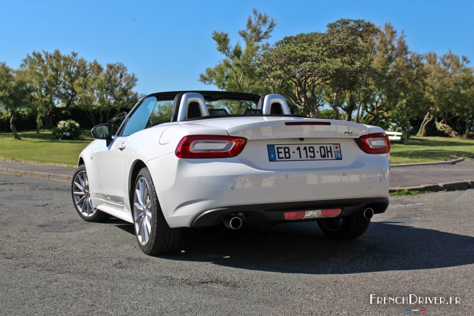 Photo 3/4 arrière Fiat 124 Spider (2016)