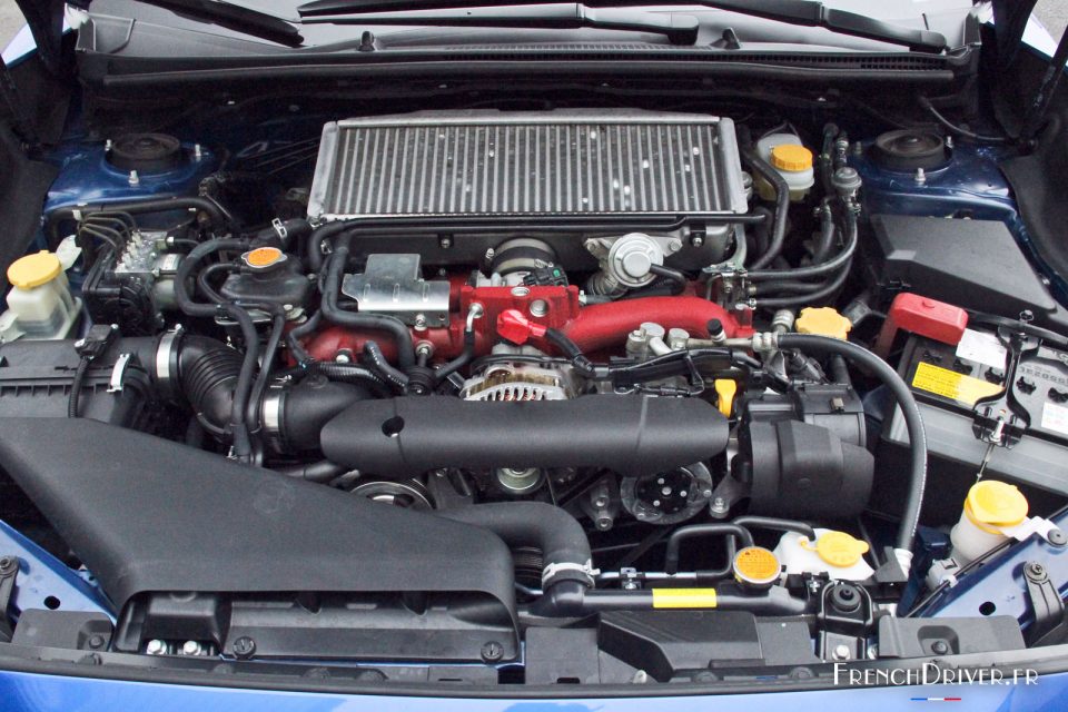 Photo moteur 2.5 litres 300 chevaux Subaru WRX STI (2016)