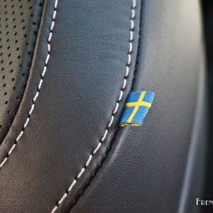 Photo détail drapeau siège Volvo XC90 R-Design T8 (2016)