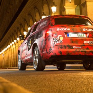 Photo Skoda Kodiaq – Rue de Rivoli Paris – Tour de France 2016