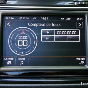 Photo chronomètre écran tactile Volkswagen Tiguan II (2016)