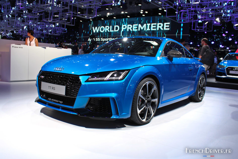 Photo Audi TT RS - Mondial de l'Auto de Paris 2016