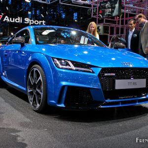 Photo 3/4 avant Audi TT RS – Mondial de l’Auto de Paris 2016