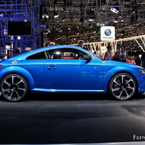 Photo profil Audi TT RS – Mondial de l’Auto de Paris 2016