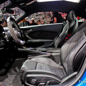 Photo intérieur Audi TT RS – Mondial de l’Auto de Paris 2016