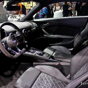 Photo sièges baquet Audi TT RS – Mondial de l’Auto de Paris 201