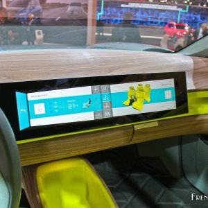 Photo écran tactile CXperience Concept – Mondial Auto Paris 201