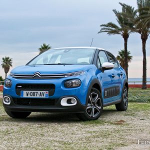 Photo avant nouvelle Citroën C3 III Cobalt Blue (2016)