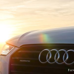 Photo sigle calandre Audi A6 Avant Competition (2016)