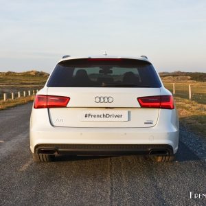 Photo face arrière Audi A6 Avant Competition (2016)