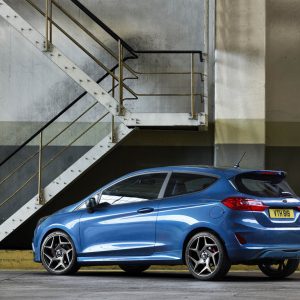 Photo officielle 3/4 arrière Ford Fiesta ST (2018)