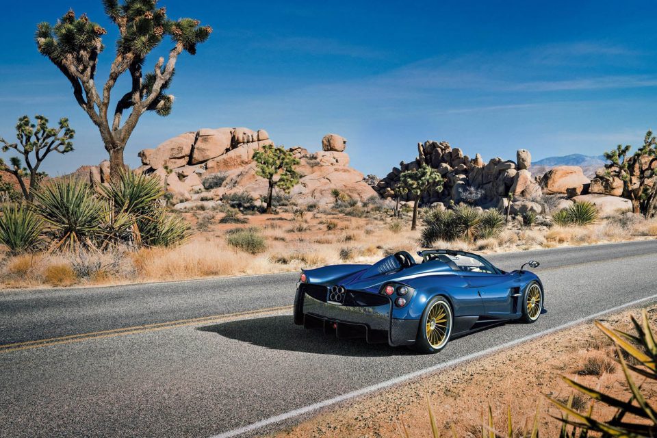 Photo officielle Pagani Huayra Roadster (2017)