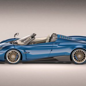 Photo officielle profil Pagani Huayra Roadster (2017)