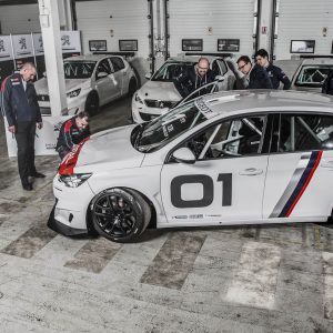 Photo première livraison Peugeot 308 Racing Cup (2017)