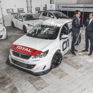 Photo première livraison Peugeot 308 Racing Cup (2017)