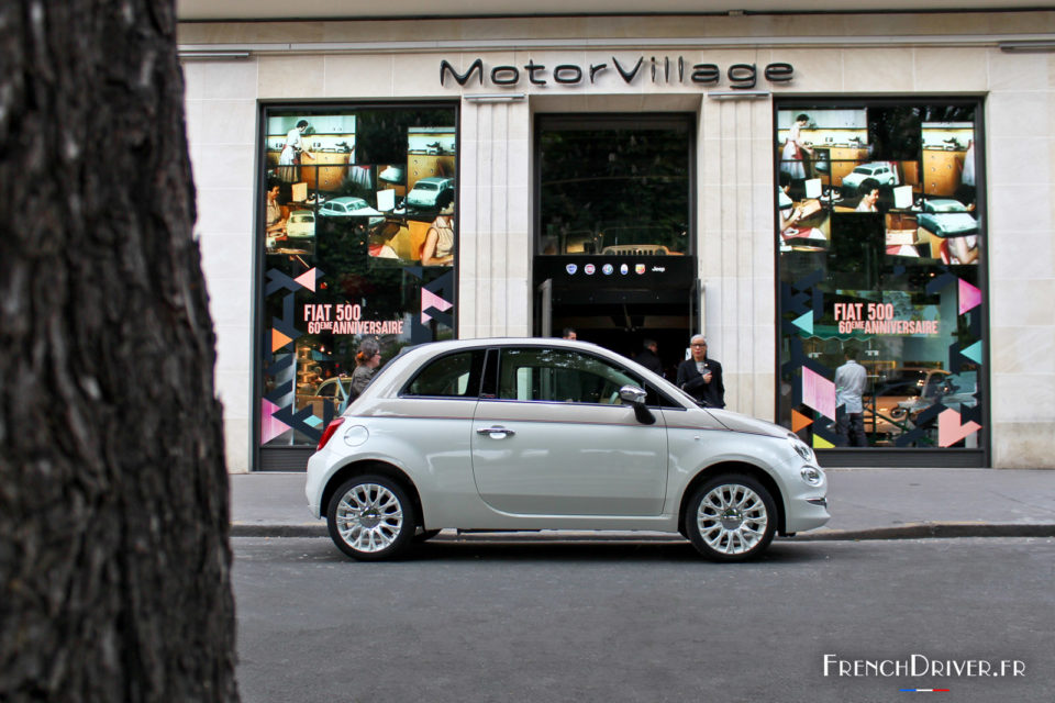 Photo Fiat 500 60ème Anniversaire (2017) - MotorVillage Paris