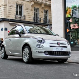 Photo 3/4 avant Fiat 500 60ème Anniversaire (2017) – MotorVilla