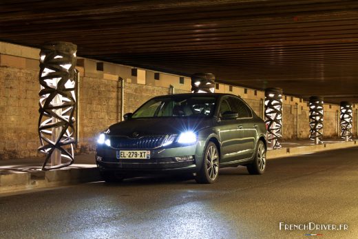 Essai Škoda Octavia restylée à Paris (2017)