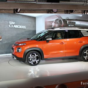 Photo reveal Citroën C3 Aircross – Présentation à Paris (2017