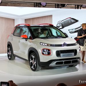 Photo reveal Citroën C3 Aircross – Présentation à Paris (2017