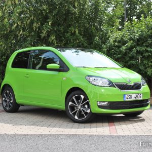 Photo 3/4 avant Skoda Citigo restylée (2017)