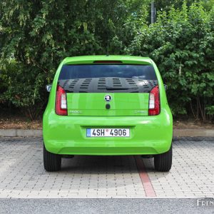 Photo face arrière Skoda Citigo restylée (2017)