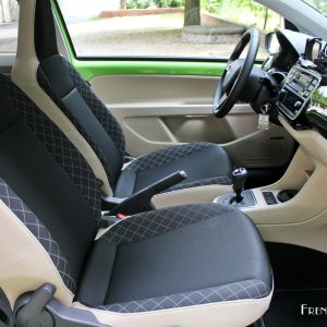 Photo intérieur tissu Skoda Citigo restylée (2017)