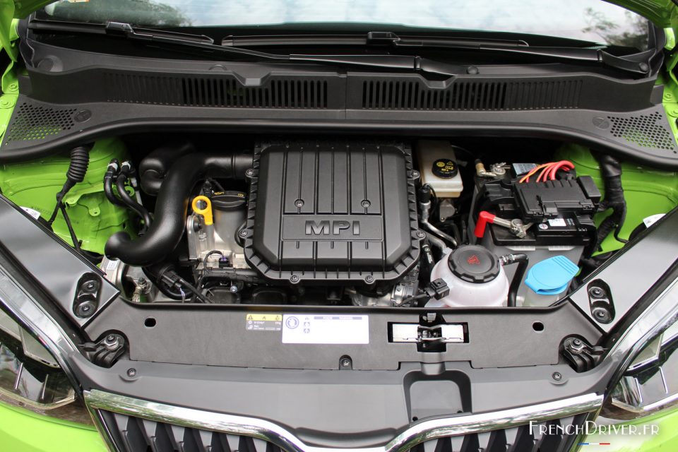 Photo moteur essence 1.0 MPI 75 ch Skoda Citigo restylée (2017)