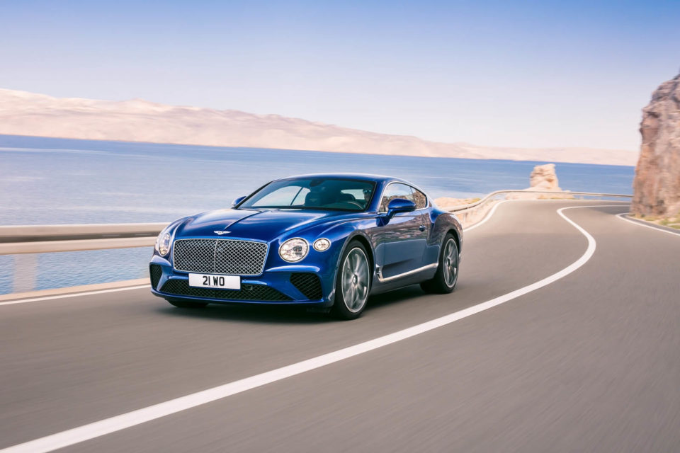 Photo officielle Bentley Continental GT (2017)