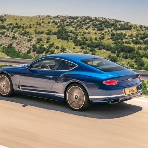 Photo officielle dynamique Bentley Continental GT (2017)