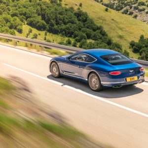 Photo officielle dynamique Bentley Continental GT (2017)