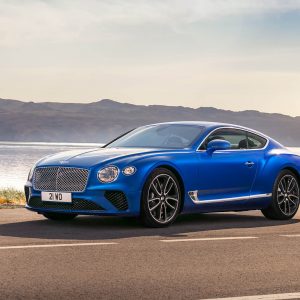 Photo officielle 3/4 avant Bentley Continental GT (2017)