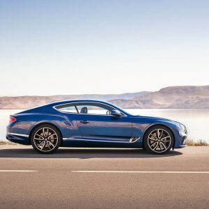 Photo officielle profil Bentley Continental GT (2017)