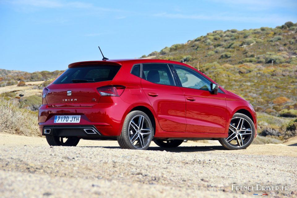 Seat Ibiza restylée (2021) : prix à partir de 16 215 €