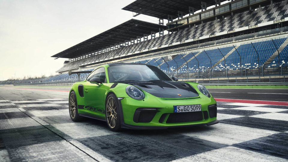 Photo officielle Porsche 911 GT3 RS (2018)