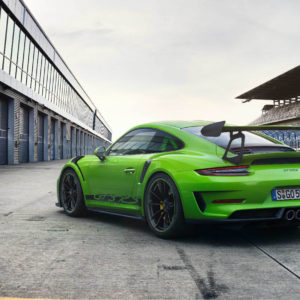 Photo 3/4 arrière Porsche 911 GT3 RS (2018)