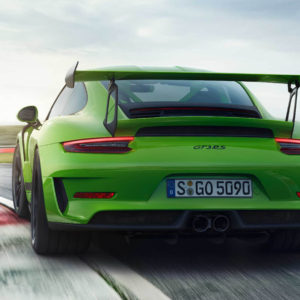 Photo face arrière Porsche 911 GT3 RS (2018)