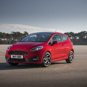 Photo 3/4 avant Ford Fiesta ST VII 3 portes (2018)