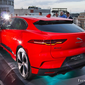 Photo 3/4 arrière Jaguar I-Pace – Paris (2018)