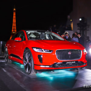 Photo 3/4 avant Jaguar I-Pace – Paris (2018)