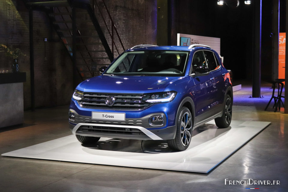 Photo Volkswagen T-Cross Bleu Récif – Présentation à Amsterda