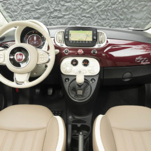 Photo intérieur Fiat 500 by Repetto Paris (2018)