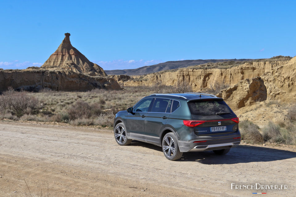 Photo essai SEAT Tarraco Xcellence Gris Caïman (2019)