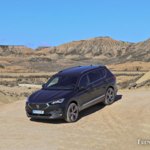 Photo essai SEAT Tarraco désert (2019)