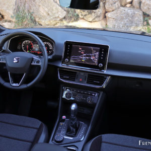 Photo intérieur tissu Alcantara Baza SEAT Tarraco (2019)