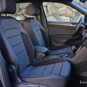 Photo sièges avant tissu Alcantara Baza SEAT Tarraco (2019)