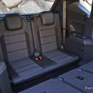 Photo sièges arrière tissu Alcantara Baza SEAT Tarraco (2019)