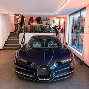 Photo concession Bugatti Paris, Neuilly-sur-Seine (2020)